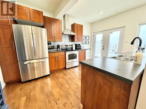 259 Main Street, Lewisporte, NL - Indoor Photo Showing Kitchen With Double Sink