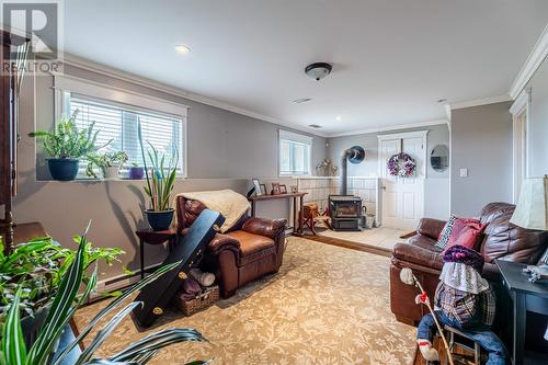 15 Evans Place, Mount Pearl, NL - Indoor Photo Showing Living Room With Fireplace