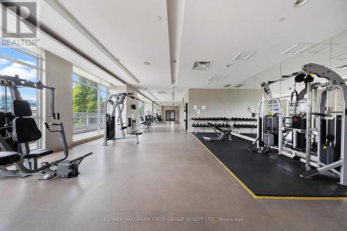 603 - 30 Herons Hill Way, Toronto (Henry Farm), ON - Indoor Photo Showing Gym Room