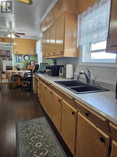 27 Baird Street, Channel-Port Aux Basques, NL - Indoor Photo Showing Kitchen With Double Sink