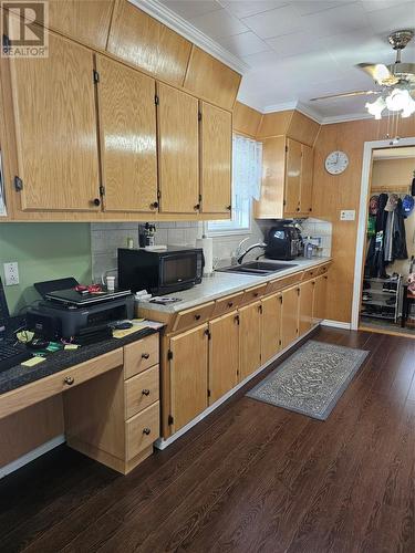 27 Baird Street, Channel-Port Aux Basques, NL - Indoor Photo Showing Kitchen With Double Sink