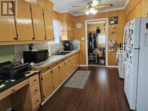 27 Baird Street, Channel-Port Aux Basques, NL - Indoor Photo Showing Kitchen With Double Sink