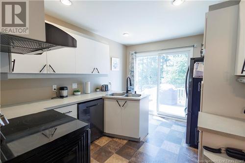 91 Dominique, Grand-Sault/Grand Falls, NB - Indoor Photo Showing Kitchen With Double Sink