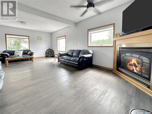 Prosperity Creek Acreage, Rocanville Rm No. 151, SK - Indoor Photo Showing Living Room With Fireplace