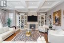 2513 Sharon Crescent, Mississauga (Erindale), ON  - Indoor Photo Showing Living Room With Fireplace 