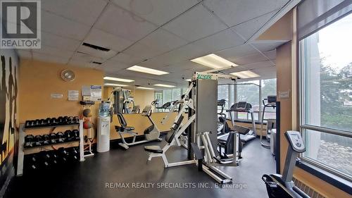 2606 - 550 Webb Drive, Mississauga (City Centre), ON - Indoor Photo Showing Gym Room