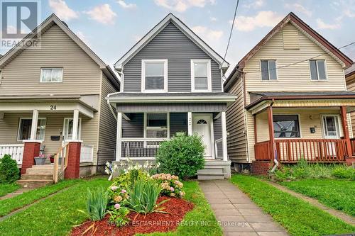 22 Francis Street, Hamilton, ON - Outdoor With Deck Patio Veranda With Facade