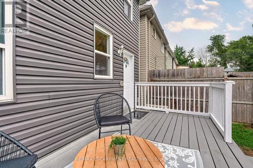 22 Francis Street, Hamilton, ON - Outdoor With Deck Patio Veranda