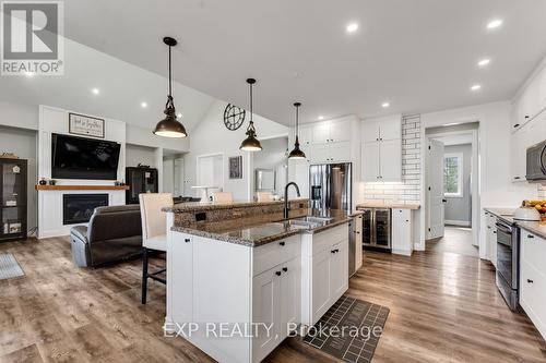 505 Eldon Station Road, Kawartha Lakes, ON - Indoor Photo Showing Kitchen With Upgraded Kitchen