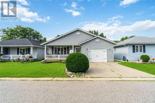 5700 Blackwell Sideroad Unit# 52, Sarnia, ON - Outdoor With Deck Patio Veranda With Facade