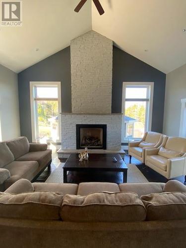 12 Tolt Road, Marystown, NL - Indoor Photo Showing Living Room With Fireplace