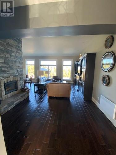 12 Tolt Road, Marystown, NL - Indoor Photo Showing Living Room With Fireplace