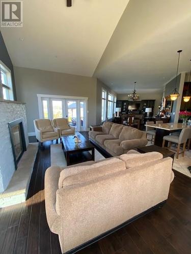 12 Tolt Road, Marystown, NL - Indoor Photo Showing Living Room With Fireplace