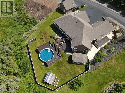 12 Tolt Road, Marystown, NL - Outdoor With Above Ground Pool With View