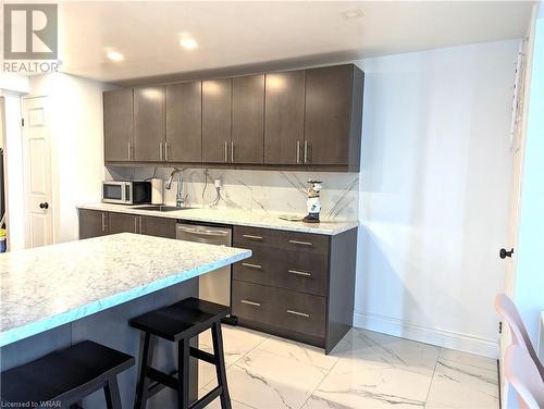 265 Westcourt Place Unit# 605, Waterloo, ON - Indoor Photo Showing Kitchen