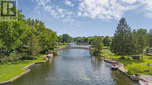 8 South Island Trail, Ramara (Brechin), ON - Outdoor With Body Of Water With View