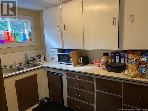 29-31 Queensway, St. Stephen, NB - Indoor Photo Showing Kitchen With Double Sink