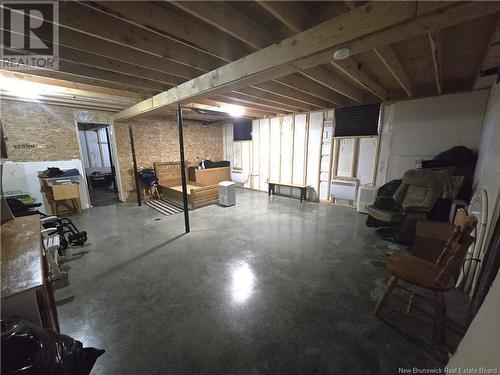 799 Riviere-Verte Road, Saint-Basile, NB - Indoor Photo Showing Basement