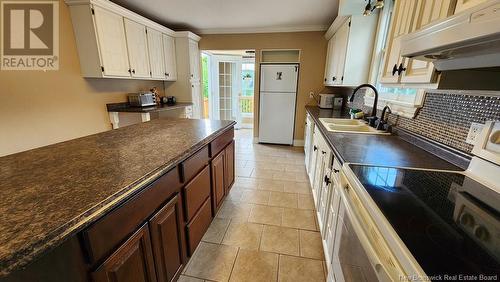 2591 Westfield Road, Saint John, NB - Indoor Photo Showing Kitchen With Double Sink