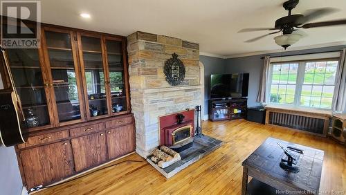 2591 Westfield Road, Saint John, NB - Indoor Photo Showing Living Room With Fireplace