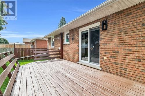 641 21St Avenue A, Hanover, ON - Outdoor With Deck Patio Veranda With Exterior