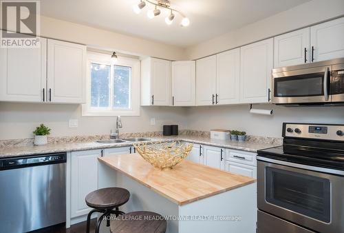 586 Hayward Crescent, Milton (Timberlea), ON - Indoor Photo Showing Kitchen With Stainless Steel Kitchen With Double Sink