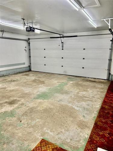 491 Essex Street, Virden, MB - Indoor Photo Showing Garage