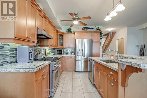 1069 Beach Boulevard, Hamilton (Hamilton Beach), ON - Indoor Photo Showing Kitchen With Stainless Steel Kitchen With Upgraded Kitchen