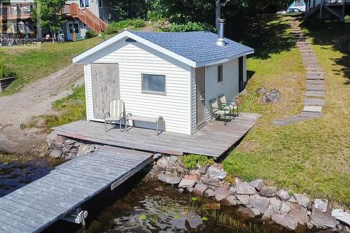 99 Heyden Lake Rd, Aweres Township, ON - Outdoor With Deck Patio Veranda With Exterior