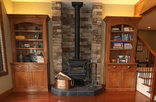 6308 Ash Road, Wasa, BC - Indoor Photo Showing Other Room With Fireplace