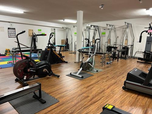 6308 Ash Road, Wasa, BC - Indoor Photo Showing Gym Room