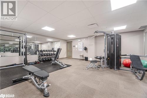 104 Summit Ridge Drive Unit# 111, Guelph, ON - Indoor Photo Showing Gym Room