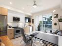 202-1301 Hillside Ave, Victoria, BC  - Indoor Photo Showing Kitchen With Stainless Steel Kitchen 