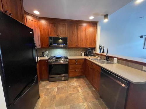 46-5035 Valley Drive, Kamloops, BC - Indoor Photo Showing Kitchen With Double Sink