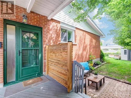 Back Garden View 1 - 90 Fieldrow Street, Ottawa, ON - Outdoor With Deck Patio Veranda With Exterior