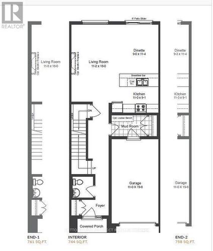 First Level Floor Plan - 149 - 1965 Upperpoint Gate, London, ON 