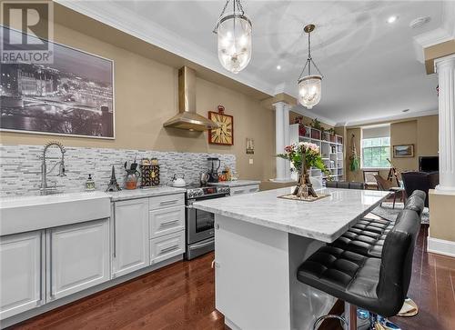 19 Main Street E Unit#6, Westport, ON - Indoor Photo Showing Kitchen With Upgraded Kitchen