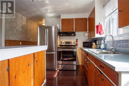 13222 Highway 38 Road, Sharbot Lake, ON - Indoor Photo Showing Kitchen With Double Sink