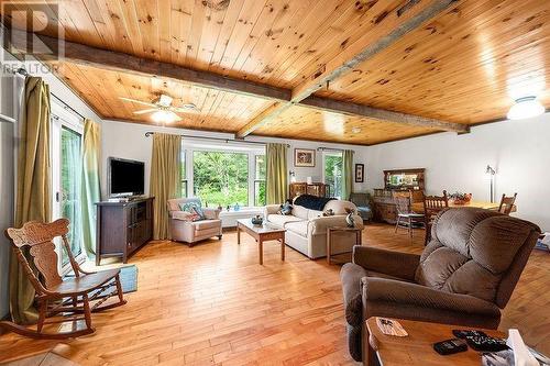 1505 Sheridan Rapids Road, Lanark Highlands, ON - Indoor Photo Showing Living Room