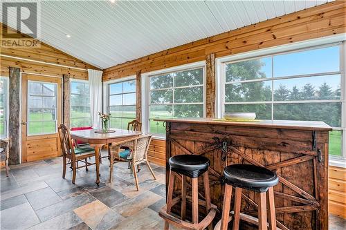 3 Season room - 212 Franks Road, Rideau Lakes, ON - Indoor Photo Showing Dining Room