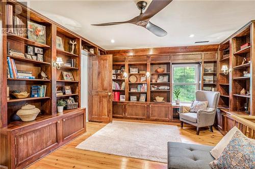 Second floor library - 212 Franks Road, Rideau Lakes, ON - Indoor Photo Showing Office