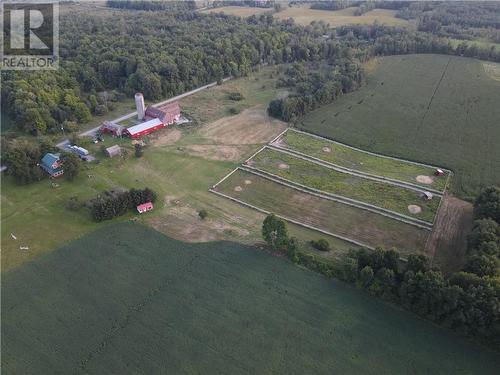 Aerial of property - 212 Franks Road, Rideau Lakes, ON - Outdoor With View