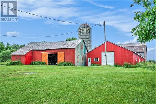 New barn with older barn - 212 Franks Road, Rideau Lakes, ON - Outdoor