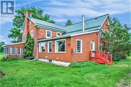 Exterior view from the backyard - 212 Franks Road, Rideau Lakes, ON - Outdoor