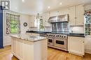 Kitchen with island - 212 Franks Road, Rideau Lakes, ON  - Indoor Photo Showing Kitchen With Upgraded Kitchen 