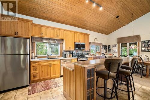 Kitchen with island - 111 Wild Grape Lane, Perth, ON - Indoor Photo Showing Kitchen With Double Sink