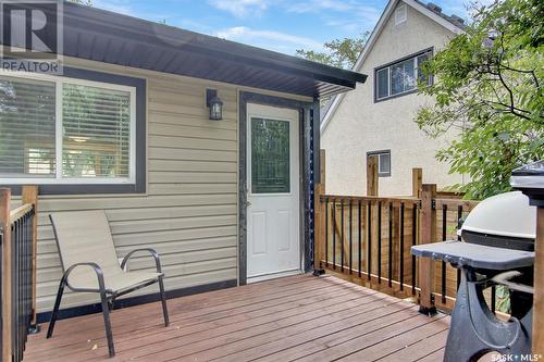 820 Grace Street, Regina, SK - Outdoor With Deck Patio Veranda With Exterior