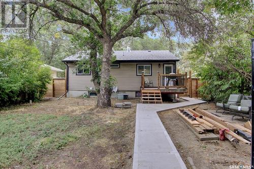 820 Grace Street, Regina, SK - Outdoor With Deck Patio Veranda