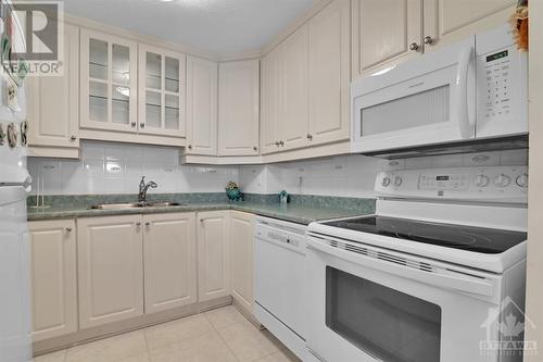 1599 Lassiter Terrace Unit#202, Ottawa, ON - Indoor Photo Showing Kitchen With Double Sink