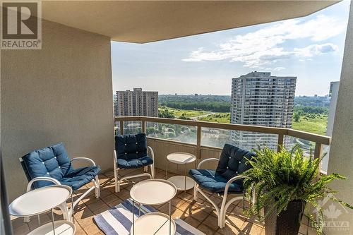 1480 Riverside Drive Unit#2107, Ottawa, ON - Outdoor With Balcony With View